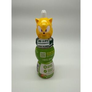 Good 2 Grow Super Sonic Juice Topper Sonic the Hedgehog Golden NEW